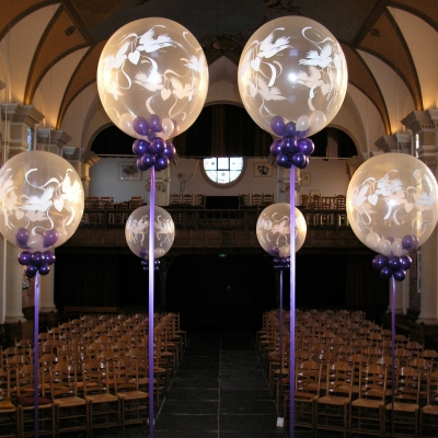 Wij leveren u de mooiste ballonnen decoratie!